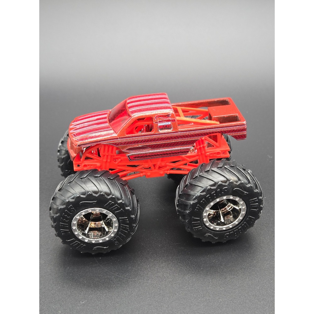 Hot Wheels Monster Trucks THE 909 Red Body with Maroon Pinstripe 1:64